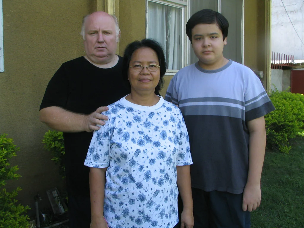 Nelly, Timothy and Frank Ottesen in CBCFI’s original family photograph